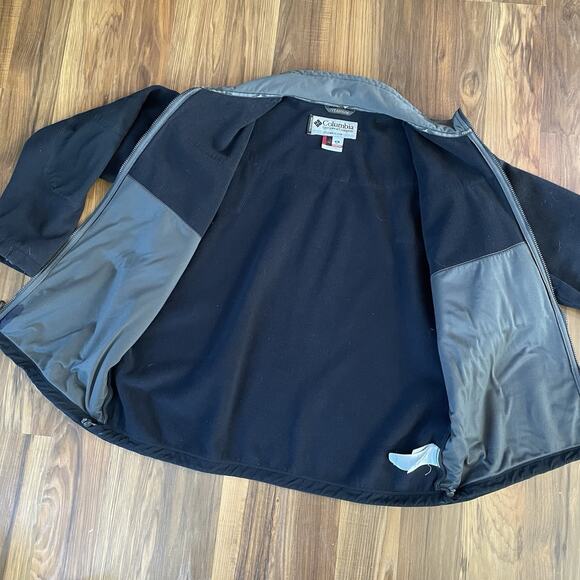Columbia Titanium Black Long Sleeve Full Zip Fleece Jacket Men’s XL - Picture 6 of 9